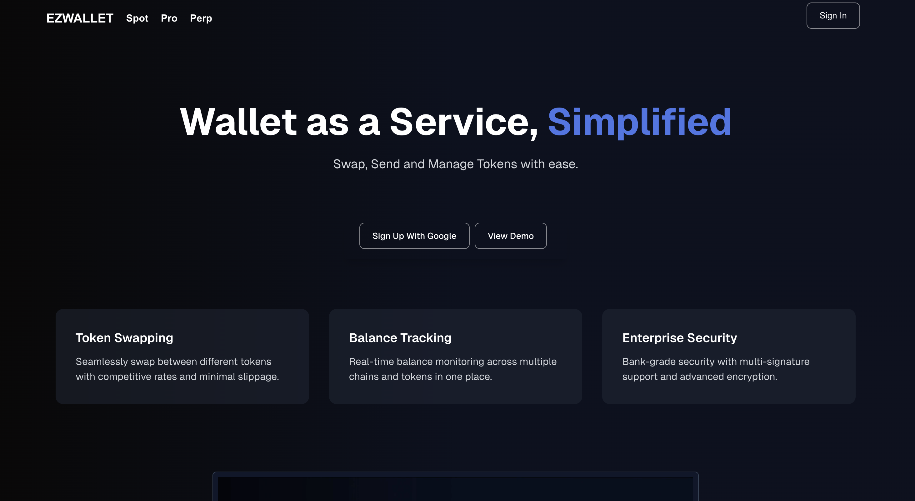 ezWallet